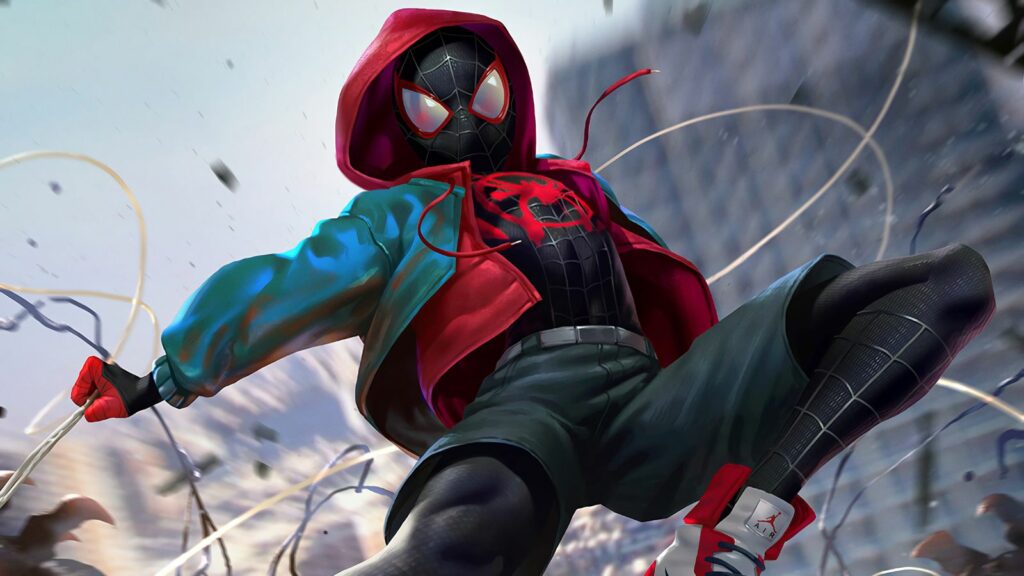 drawing:ql0anrbvolo= miles morales